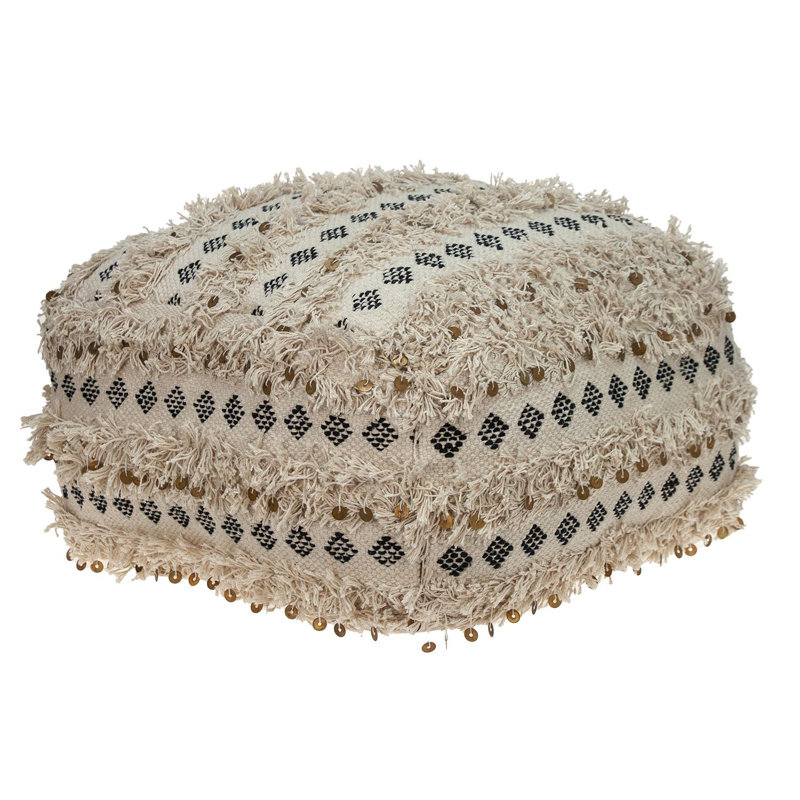 Danbee Embroidered Cotton Throw Pillow