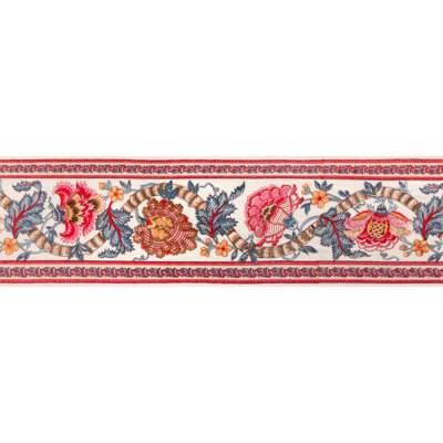 Lauris Border - Apricot/Sage
