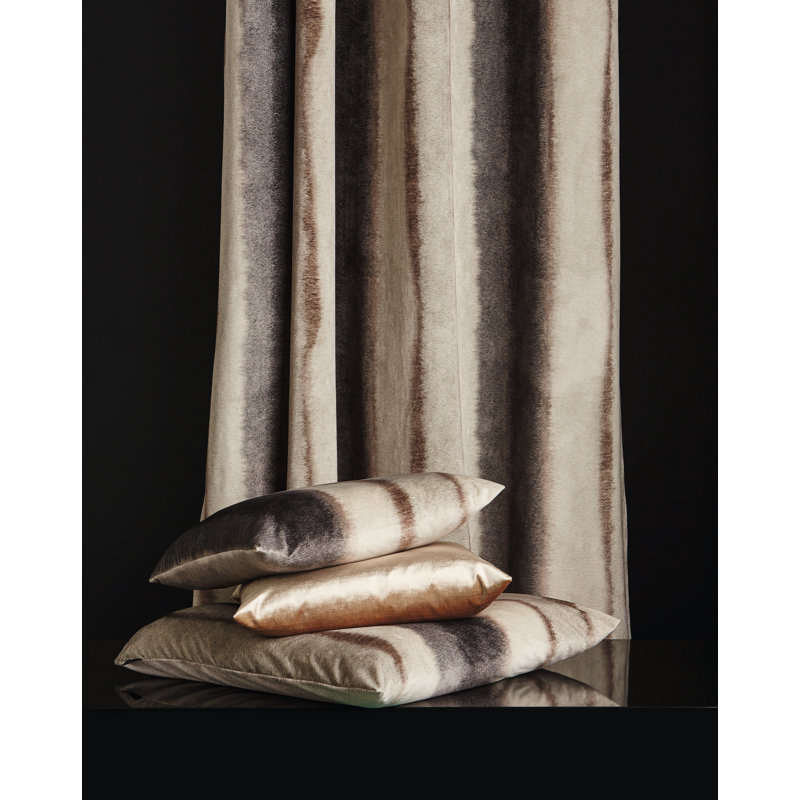 Malachit Square Cushion, 46 cm x 46 cm, Beige / Grey, Pillow Cover Only - No Insert
