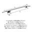 Barre à serviettes murale 24 "Esquire-66149379