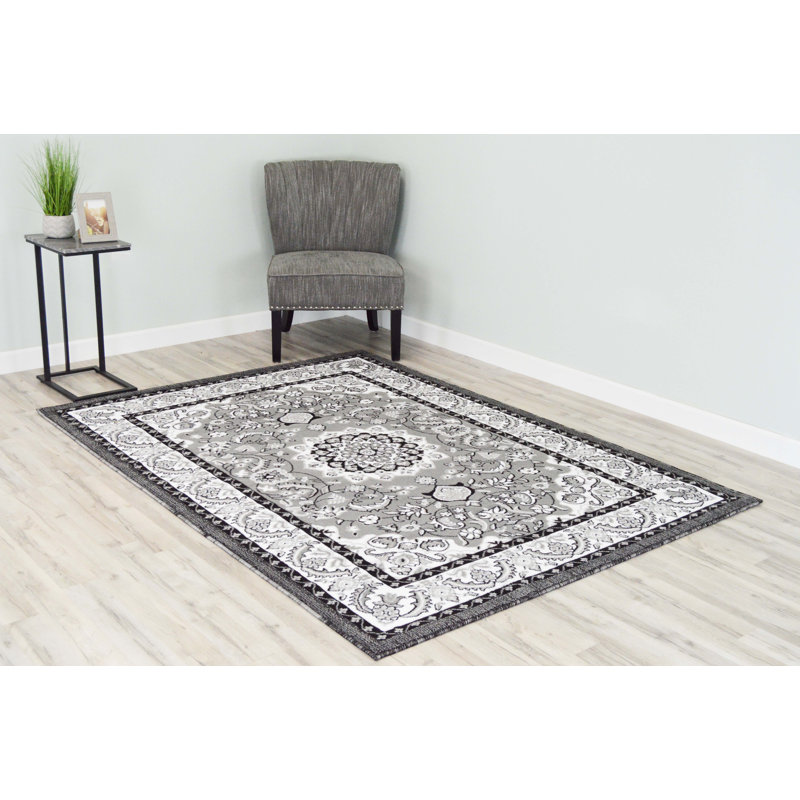 Rheba Performance Oriental Indoor Rug, Rectangle 8' x 10'5"