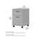 Huckins 16'' Wide 2 -Drawer Mobile File Cabinet