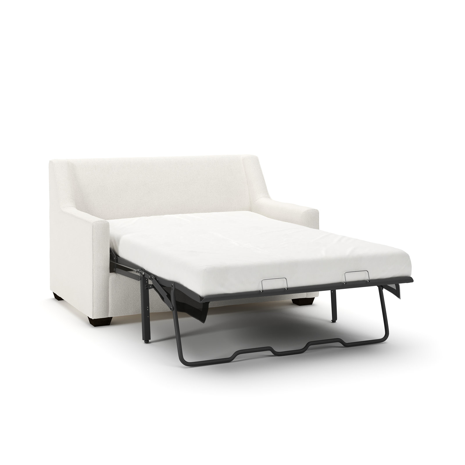 Gemi 56.5'' Upholstered Sofa, Apollo Alpaca Boucle