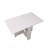 51.18 Inches Foldable Dining Table White