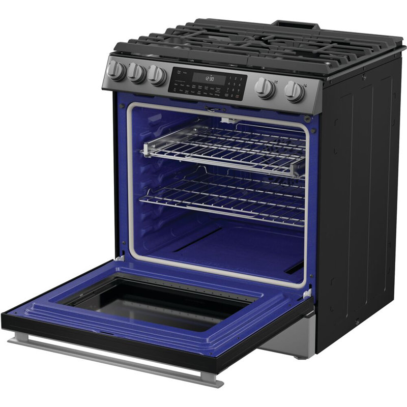 Sharp 30" 6.1 Cubic Feet Slide-In Range