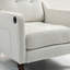 Fauteuil en chenille Accent Comfy avec port de charge USB-482224116
