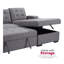 Canapé-lit modulaire modulaire avec méridienne avec méridienne de rangement Living Room