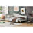 Full Upholstered Daybed With Headboard And Armrest-7689228