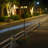 Solar Lamp Post Light with Planter, 68 Inch, 3-Head Pole Light, Outdoor Waterproof, Black