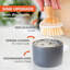 Bubble Up, brosse et distributeur, gris