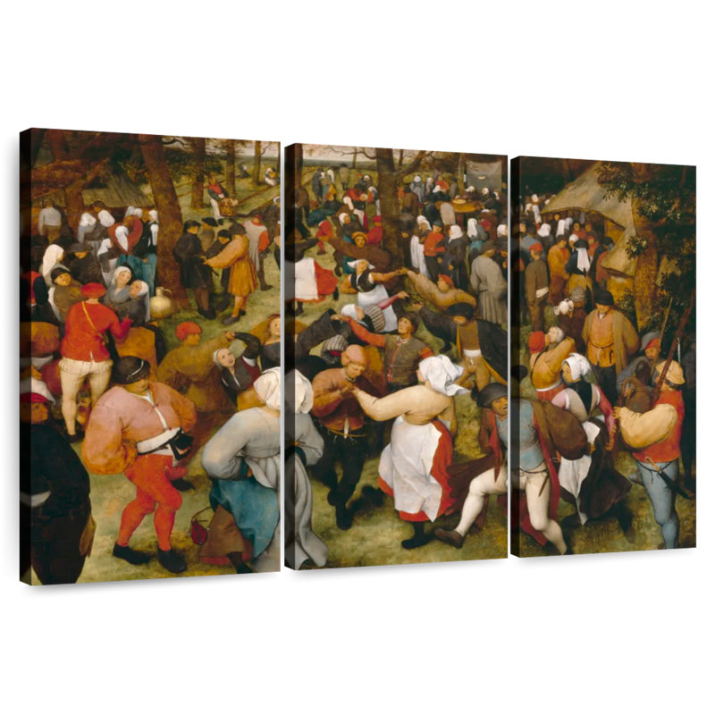 Leisha The Wedding Dance, 24" H x 38" W