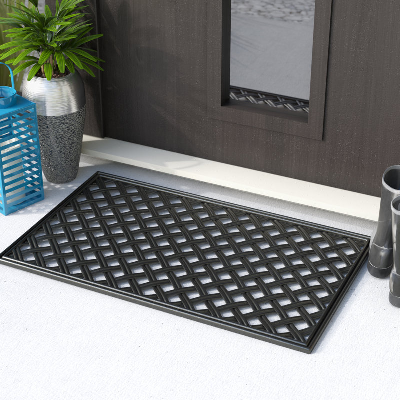 Amanollah Non-Slip Outdoor Doormat