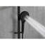 Douche à main noire matte avec boyau de 59 pouces et barre coulissante de 28 pouces, acier inoxydable, tête réglable pour une douche bar agréable, boyau, noir, bien nettoyé