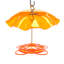 Birds Choice 12 oz. Mangeoire Oriole-Fest avec protection contre les intempéries, orange