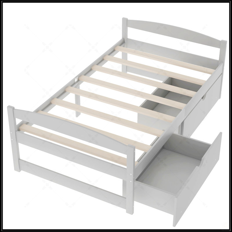 Lit plateforme, Gris