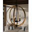 Allier 5 - Light LED Outdoor Chandelier