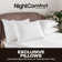 NightComfort Exclusive Collection Microfibre Pillows - Medium Support Pack of 4
