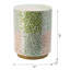 Tabouret de jardin cylindrique, table d'appoint Capiz