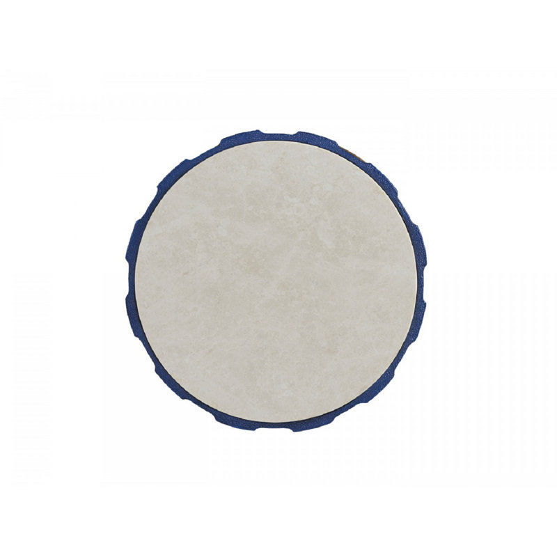 Carlyle Chelsea Taupe Accent Table, Cobalt