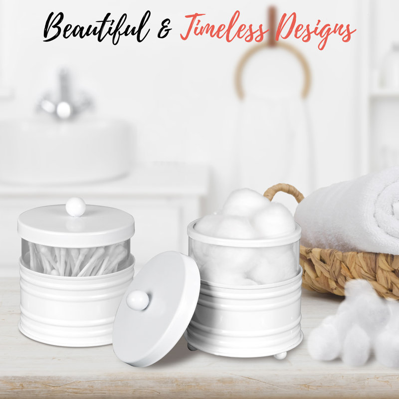 Athiste Bathroom Accessory Set, White