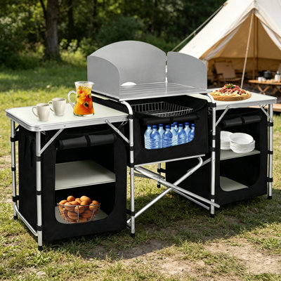 Rectangle Metal Outdoor Camping Table
