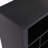 24-Cubby Modern Shoe Cabinet with Curved Base-1699570118