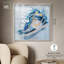 «Starry Night Sneaker Splash Shadowbox Print Sneaker» par Art Remedy-115121171-115121174