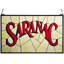 Recreation Saranac Stained Glass Window