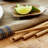 Qualesha 1oz. Bamboo Drinking Straw Set