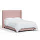 Hanson Upholstered Wingback Bed