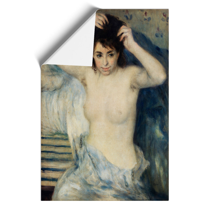 Before The Bath by Pierre-Auguste Renoir - No Frame Painting, 42cm H x 30cm W x 0.1cm D