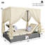 187cm Long Double Chaise with Cushions