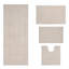 Tapis de bain 100% coton Classy Bathmat Collection (ensemble de 4)-670959137