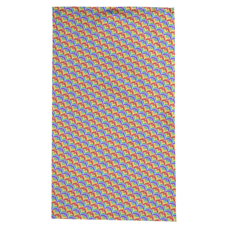 Nappe balance Avicia, Bleu / orange / vert