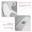 Toilette allongée une pièce 1,6 GPF (siège inclus)