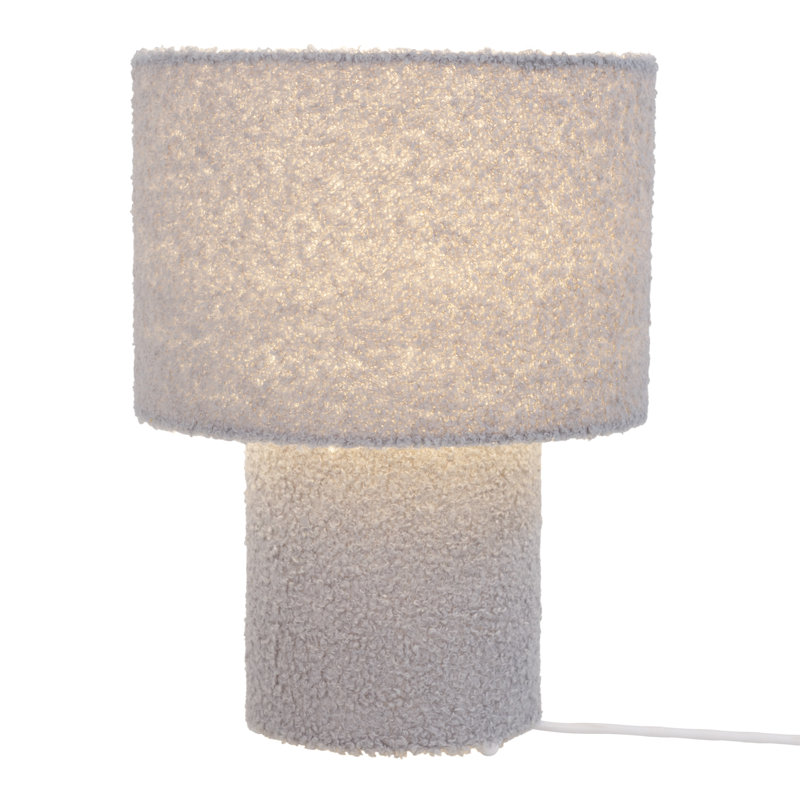 Maurita Beige Standard Table Lamp, Purple