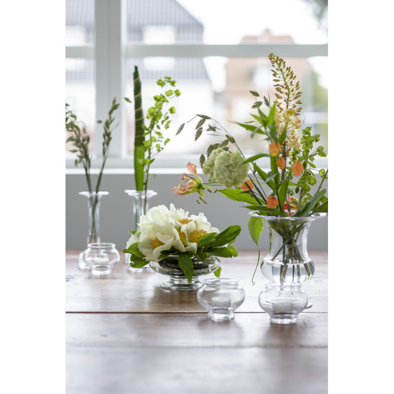 Old English Handmade Glass Table Vase