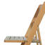 Chaise pliante portative en bois massif de qualité commerciale-380674734