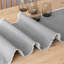 over&back Woven Frayed Chambray Table Runner-101293212-101293210