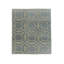 Cloister Geometric Area Rug in Gray/Sliver-51841438