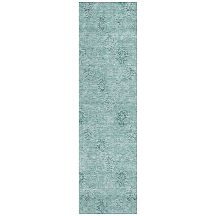 Leis Floral Indoor Rug