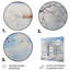 «Forest Winters Embrace Landscape I», reproduction de paysages sur métal-983477811