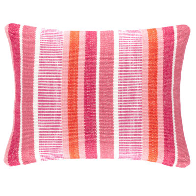 Always Striped Outdoor Reversible Pillow Cover