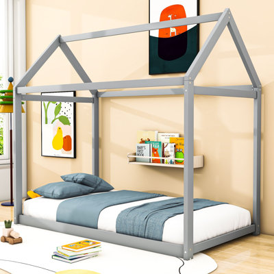 Ashianna Twin Size House-shaped Bed with Slats