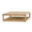 Maya Outdoor Square Teak Coffee Table
