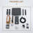 3-Functions 12" Ceiling-Mounted Thermostatic Shower System-119136729