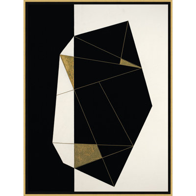 Opposing Angles 1 Framed Print Canvas