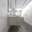 Ensemble de meuble-lavabo mural simple 67 po Moreno Bailey-87461411