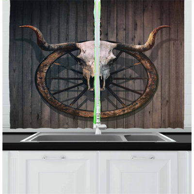Pointed Kitchen Curtain