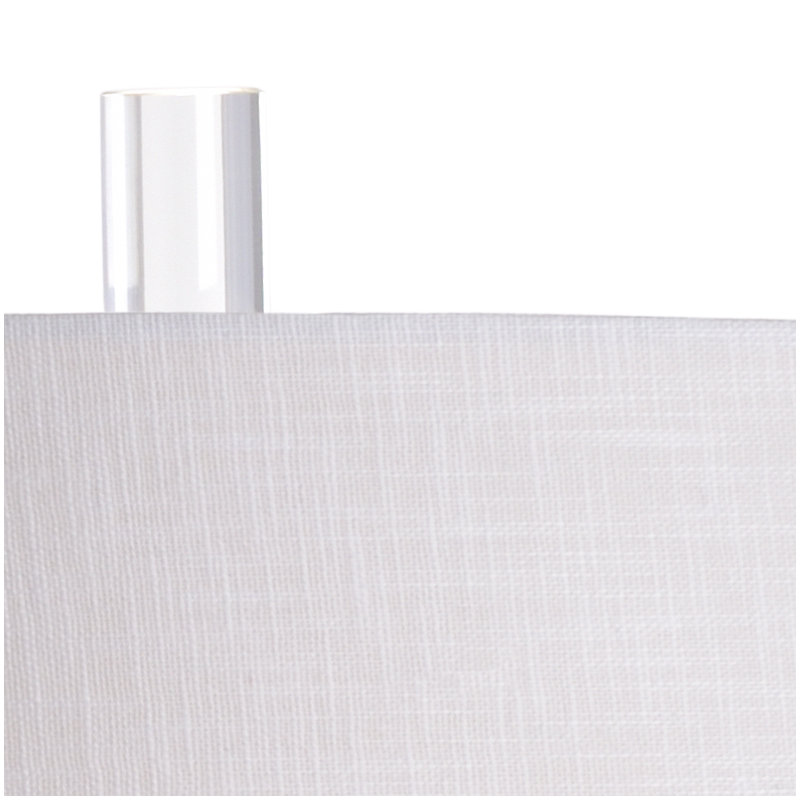 Larry Laslo Table Lamp, White Glaze